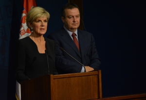 Meeting of Minister Dacic with Julie Bishop