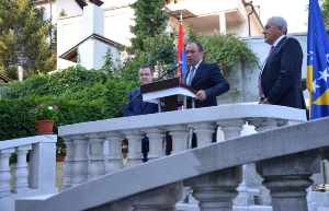 Minister Dacic attended the opening of the new embassy of Bosnia and Herzegovina