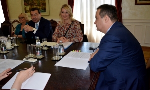 Minister Dacic meets with the delegation of the Monitoring Committee of the PACE