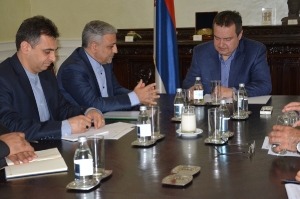 Meeting of Minister Dacic with Ambassador of Iran