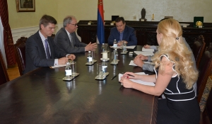 Meeting of Minister Dacic with Ambassador of Canada