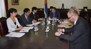 Meeting of Minister Dacic with the Ambassador of Japan