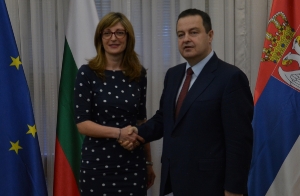 Meeting of Minister Dacic with Ekaterina Zaharieva