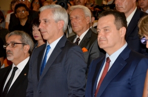 Minister Dacic at the ceremony