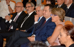 Minister Dacic at the ceremony