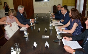 Meeting of Minister Dacic with Álvaro García Linera