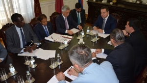 Meeting Dacic - Sultan bin Saad Al Muraikhi