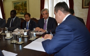 Meeting Dacic - Sultan bin Saad Al Muraikhi