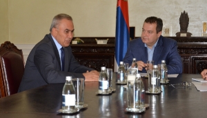 Meeting of Minister Dacic with the Ambassador of Palestine