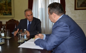 Meeting of Minister Dacic with the Ambassador of Palestine