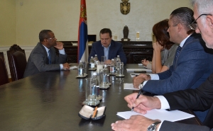 Meeting of Minister Dacic with the Ambassador of Libya