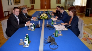 Meeting of Minister Dacic with Andrei Galbur