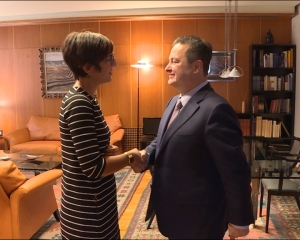 Meeting of Minister Dacic with Parliamentary Speaker of the Autonomous Region of Aragon