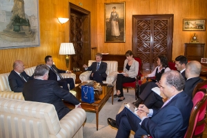 Minister Dacic meets with Mayor of Saragossa