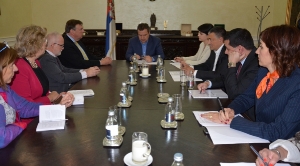 Meeting of Minister Dacic with the delegation of the Parliament of the UK