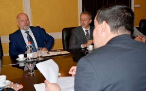 Meeting of State Secretary Nemanja Stevanovic with Viktor Dimovski