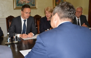 Meeting Dacic - Szijjártó