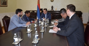 Meeting Dacic - Ambassador of Qatar