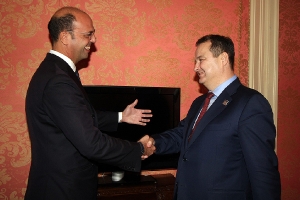 Minister Dacic - Mr. Angelino Alfano, MFA Italy