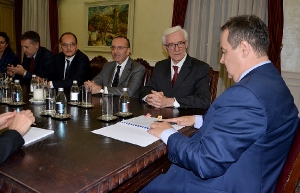 Delegation of the Foreign Affairs Committee of the Italian Senate