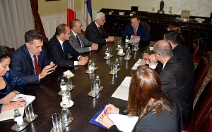 Delegation of the Foreign Affairs Committee of the Italian Senate