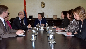 Minister Dacic - H.E. Federic Mondoloni