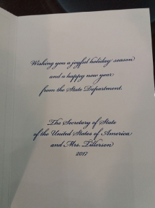 Holiday greetings