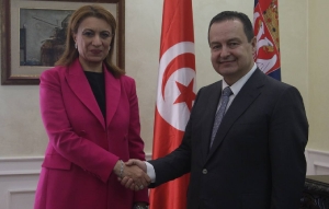 Ivica Dacic - Mayor of Tunis, Mrs. Souad Abderrahim