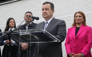 Ivica Dacic - the appointment ceremony of Tunis Street