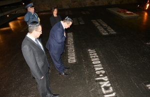Minister Dacic visit the Yad Vashem