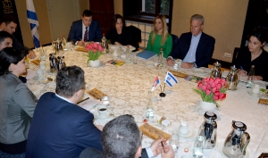 Minister Dacic meets Michael Oren, Deputy Minister for Diplomacy in the Prime Minister's Office