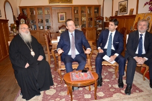 Minister Dacic meets with Bishop Jordanian Feofilakt