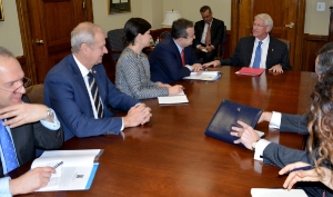 Minister Dacic meets with Senator Roger Wicker