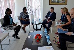 Minister Dacic meets with the head of delegation Bahamas