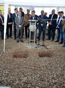Minister Dacic laid the foundation stone for the construction of apartments for refugees in Paracin