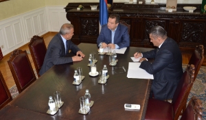Meeting of Minister Dacic with the Ambassador of Palestine