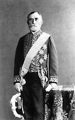 Milan Petronijević, Izvanredni poslanik Poslanstva Kraljevine Srbije u Berlinu, 1885 u uniformi