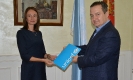 Dačić razgovarao sa novoimenovanom direktorkom predstavništva UNICEF-a u Srbiji [13.10.2020.]