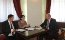 Сусрет министра Мркића са амбасадорком Монголије