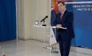 Ministar Dačić na vanrednoj konferenciji za novinare.