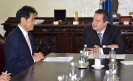 Sastanak ministra Dačića sa predsednikom parlamentarne grupe prijateljstva Srbija - Japan