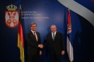 Susret ministra I. Mrkića i MIP Nemačke G. Vestervelea