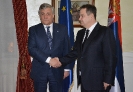 Sastanak ministra Dačića sa predsednikom Evropskog parlamenta Antoniom Tajanijem [31.01.2018.]