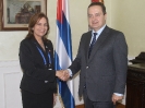 Ministar Dačić razgovarao sa potpredsednicom Nacionalne skupštine narodne vlasti Kube [14.10.2019.]