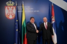 Сусрет министра Мркића са министром иностраних послова Литваније Линкевичијусом 