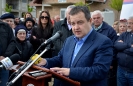 Министар Дачић положио камен темељац за изградњу станова избеглицама у Вршцу