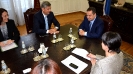 Састанак министра Дачића са генералним секретаром Међународног центра за развој миграционих политика [09.05.2016.]