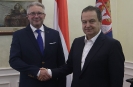 Ministar Dačić - delegacija Poslaničke grupe prijateljstva sa Srbijom u Parlamentu Mađarske