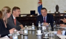 Sastanak ministra Dačića sa zamenikom šefa delegacije EU u Srbiji Oskarom Benediktom [21.8.2014.]