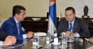 Sastanak ministra Dačića sa Andreom Oriciom, direktorom za Balkan u MIP Italije [23.10.2014.]